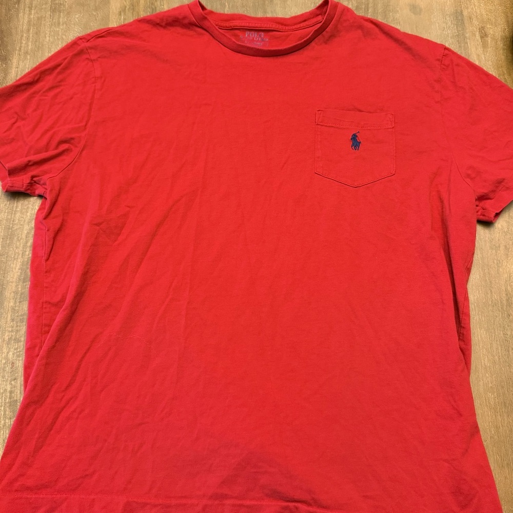 Polo by Ralph Lauren Red Short Sleeve Tee